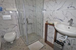 Ein Badezimmer in der Unterkunft Feine Wohnung mitten im Zentrum