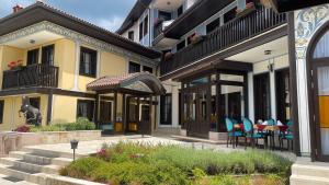 Budova, kde se hotel nachází