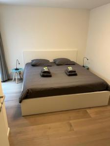 Кровать или кровати в номере Appartement 2 slaapkamers Orly 1