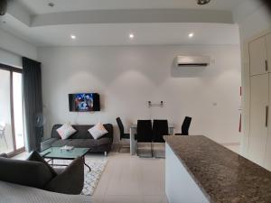 Posezení v ubytování Hawana Salalah Laguna Studio