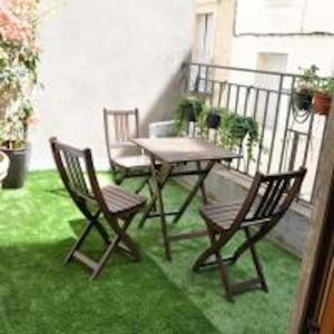 Patio nebo venkovní prostory v ubytování Ida Chambres d'hôtes B&B