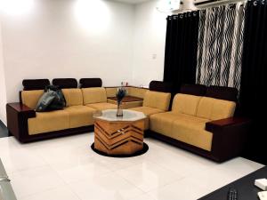 Posezení v ubytování Garuda Suites