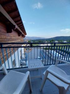 Balcone o terrazza di Hôtel L'Oustalet