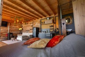 Postel nebo postele na pokoji v ubytování De luxe overkapping + 22 fotografií