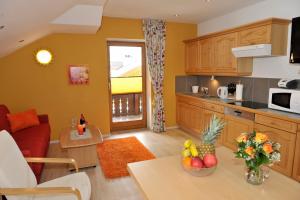 Kuchyňa alebo kuchynka v ubytovaní Apartmenthaus Sonnenhang