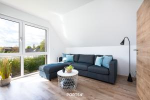 Istumisnurk majutusasutuses Lille sort hus