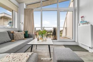 Posezení v ubytování Ferienhaus Seemöwe Marina Wendtorf