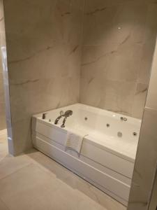 Koupelna v ubytování Livello Hotel
