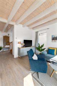 Posezení v ubytování Haus Blaue Blume