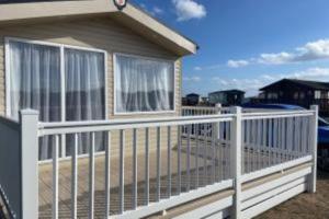 Balkón nebo terasa v ubytování Silver sands holiday park