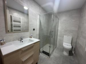 Ванна кімната в Apartamentos Dos Torres Sindarin
