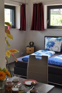 TV a/nebo společenská místnost v ubytování Apartment Am Eck