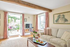 Μια τηλεόραση ή/και κέντρο ψυχαγωγίας στο Beech Cottage
