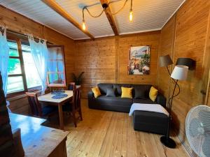 Posezení v ubytování Apartman KOD PECE