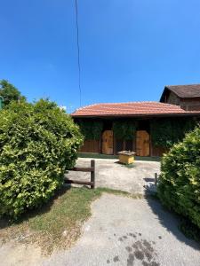 Zahrada ubytování Apartman KOD PECE