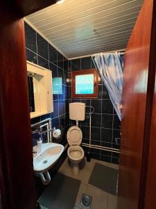 Koupelna v ubytování Apartman KOD PECE + 23 fotografií