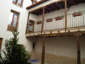 Balkón nebo terasa v ubytování Apartamentos Turísticos Peñafiel