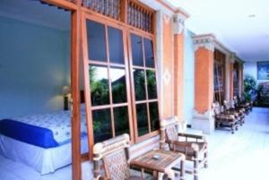 Posezení v ubytování D' Kubu Pratama Homestay