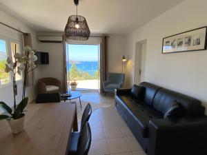 Гостиная зона в La Citadelle Appartements