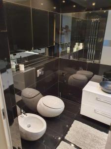 Koupelna v ubytování Nowoczesny Apartament 85m2 Muranów, Warszawa - Śródmieście