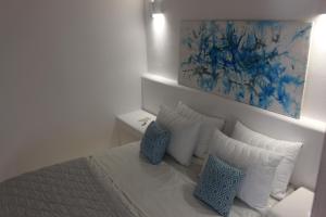 Katil atau katil-katil dalam bilik di AB Green Living Santorini