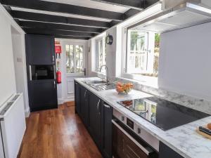 Kuchyň nebo kuchyňský kout v ubytování Delfryn, Newport