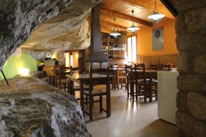 Restaurace v ubytování Refugi de Siurana