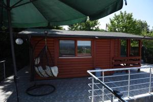 Rõdu või terrass majutusasutuses VIEW and VIBE Jagodina