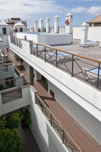 Balkón nebo terasa v ubytování Apartamentos Las Mozas