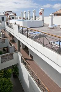 
Een balkon of terras bij Apartamentos Las Mozas
