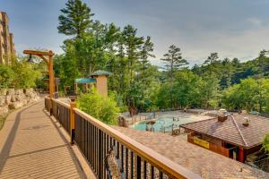 a view of a pool at a resort at Wisconsin Dells Condo with Pool and Resort Amenities! in Wisconsin Dells