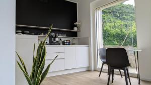 Kuchyň nebo kuchyňský kout v ubytování el Zhìgol B&B
