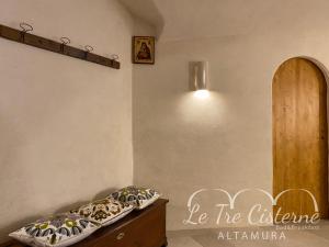 Postel nebo postele na pokoji v ubytování B&B Le Tre Cisterne Altamura - Matera