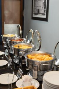 Comida no hotel ou em algum lugar perto