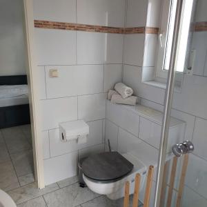Ένα μπάνιο στο Ferienhaus Magasch