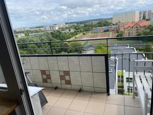 Balkon ili terasa u objektu Kołobrzeg Nad Bałtykiem apartament