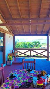 Rõdu või terrass majutusasutuses Casa Campo & Montanhas