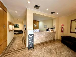 The lobby or reception area at San Michel Hotel