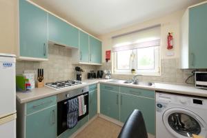 Dapur atau dapur kecil di Pure Apartments Commuter- Dunfermline South
