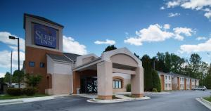 a building with a sign for a sleep inn at Sleep Inn Morganton Southeast in Morganton