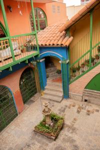 Budova, kde se hostel nachází