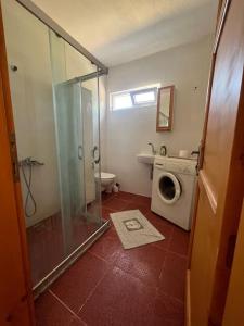 Koupelna v ubytování Bodrum merkeze 6 km uzaklıkta daire