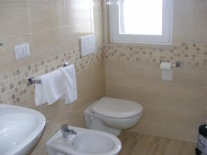 Koupelna v ubytování B&B FreeZone