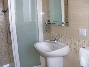 Koupelna v ubytování B&B FreeZone