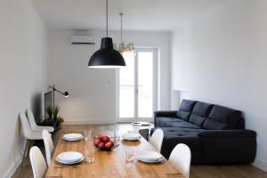 Χώρος καθιστικού στο SUITE HOME da Pietro, centrale e vicino al mare