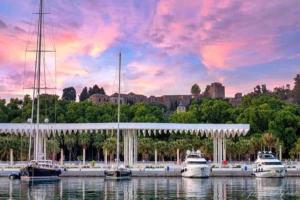 Naturlandskabet i nærheden af lejligheden