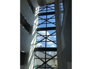 a view of the sky through the window of a building at HDK Hotel - Vacation STAY 07718v in Tsu +5 photos