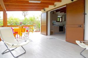 Balkón alebo terasa v ubytovaní Casa Vacanze Lido Fiori