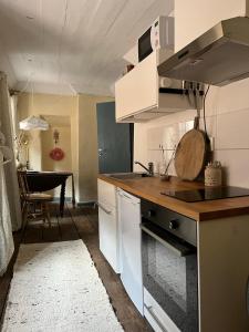 Kuchyň nebo kuchyňský kout v ubytování Home Inn STN17