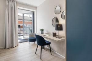Posezení v ubytování Living Ascona Boutique Hotel